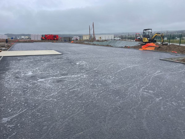 résultat après application d'enrobe pour notre client, BESTWAY